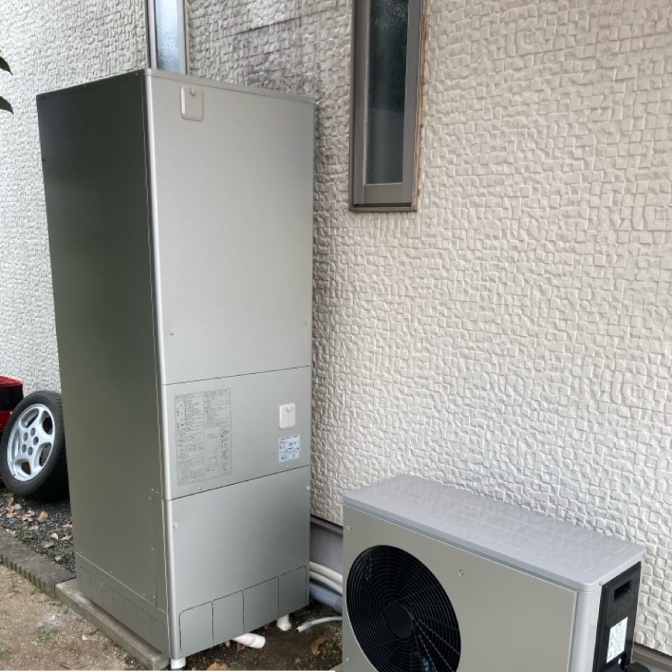 茨城県つくば市 S様 コロナ CHP-ED37AZ1 デザインエコキュート 交換工事 交換後