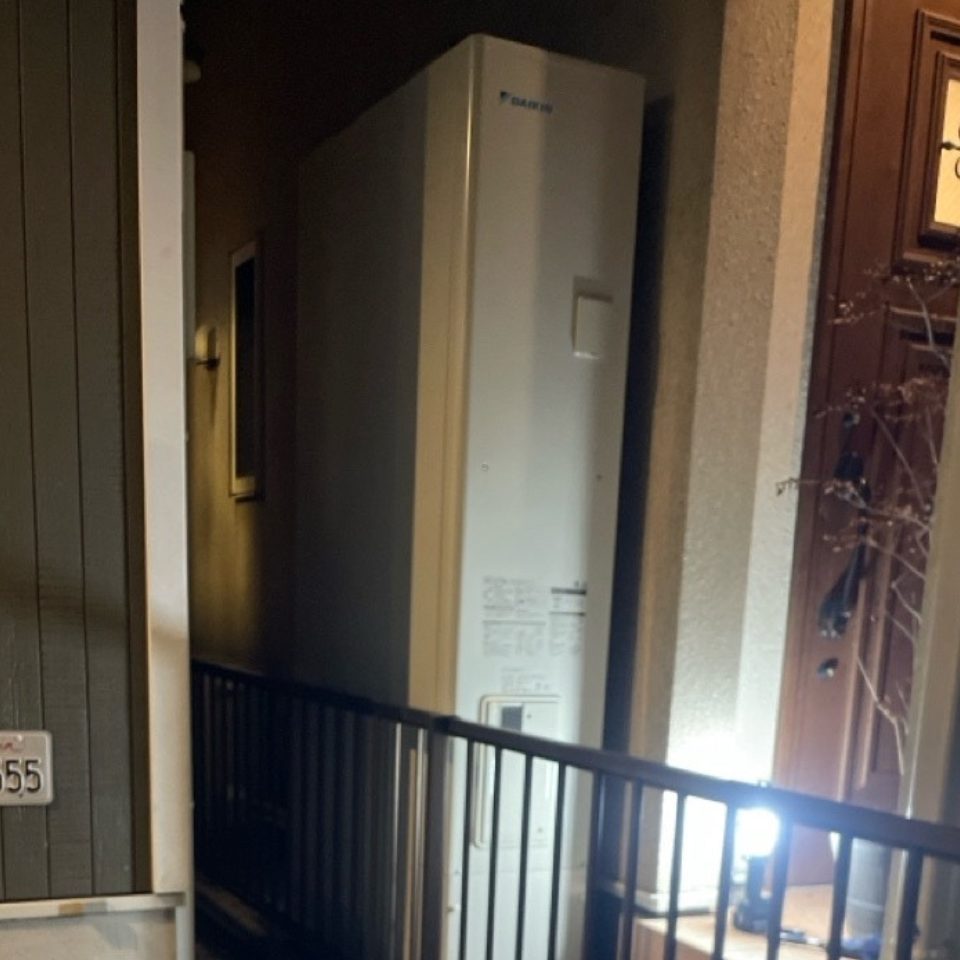 神奈川県相模原市 I様 ダイキン EQA46ZFTV エコキュート交換工事 交換後
