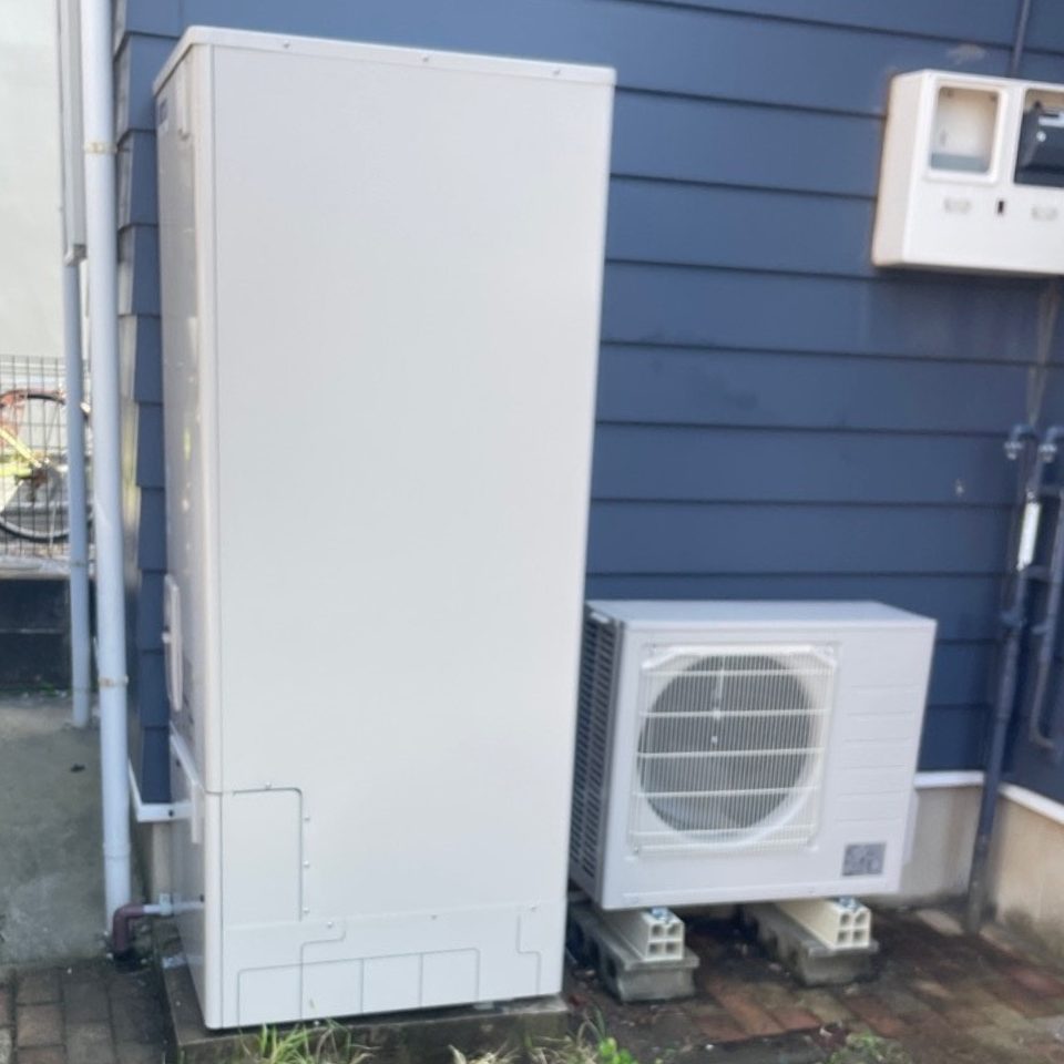 神奈川県茅ヶ崎市 T様 三菱電機 SRT-S377U エコキュート交換工事 交換後
