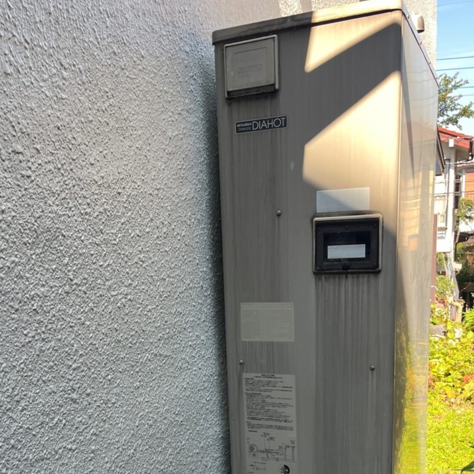 東京都日野市 U様 三菱 SRT-S377UZ 薄型フルオートエコキュート 交換工事 交換前