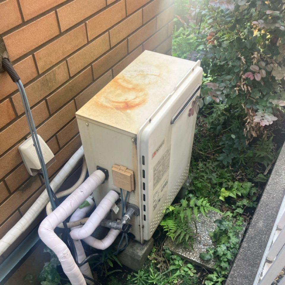 神奈川県横浜市 K様 ノーリツ GT-C2072SAR BL 20号オート追焚付給湯器（エコジョーズ）交換工事 交換前