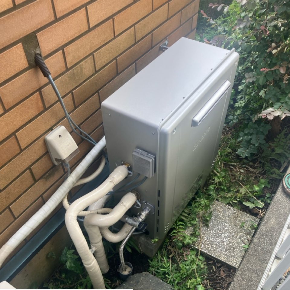 神奈川県横浜市 K様 ノーリツ GT-C2072SAR BL 20号オート追焚付給湯器（エコジョーズ）交換工事 交換後