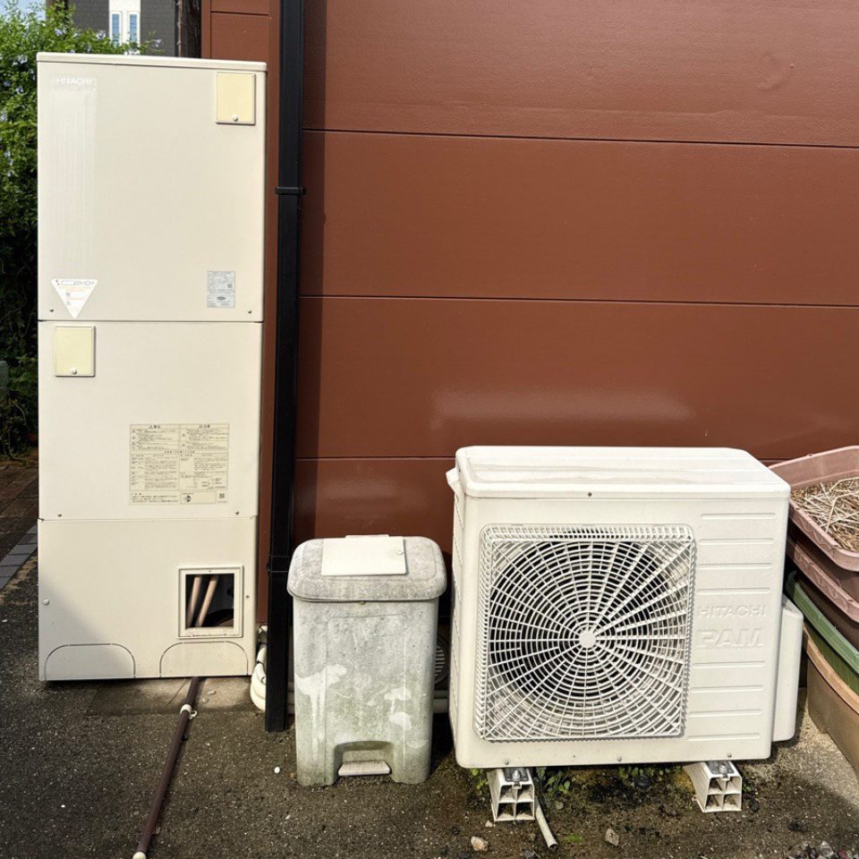 福岡県福岡市 Y様 日立 BHP-FW37XD 角型フルオートエコキュート交換工事 交換前
