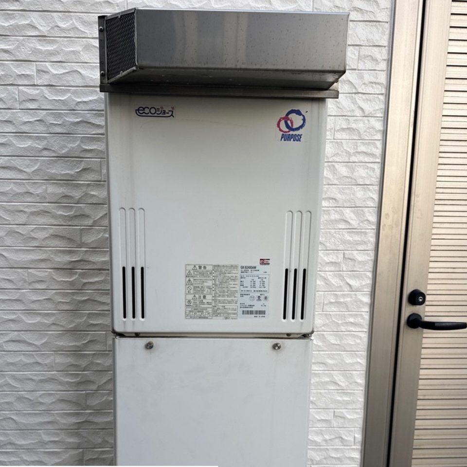 川崎市高津区 M様 パロマ エコジョーズ FH-E2422SAWL 24号オート追焚付給湯器 交換工事 交換前