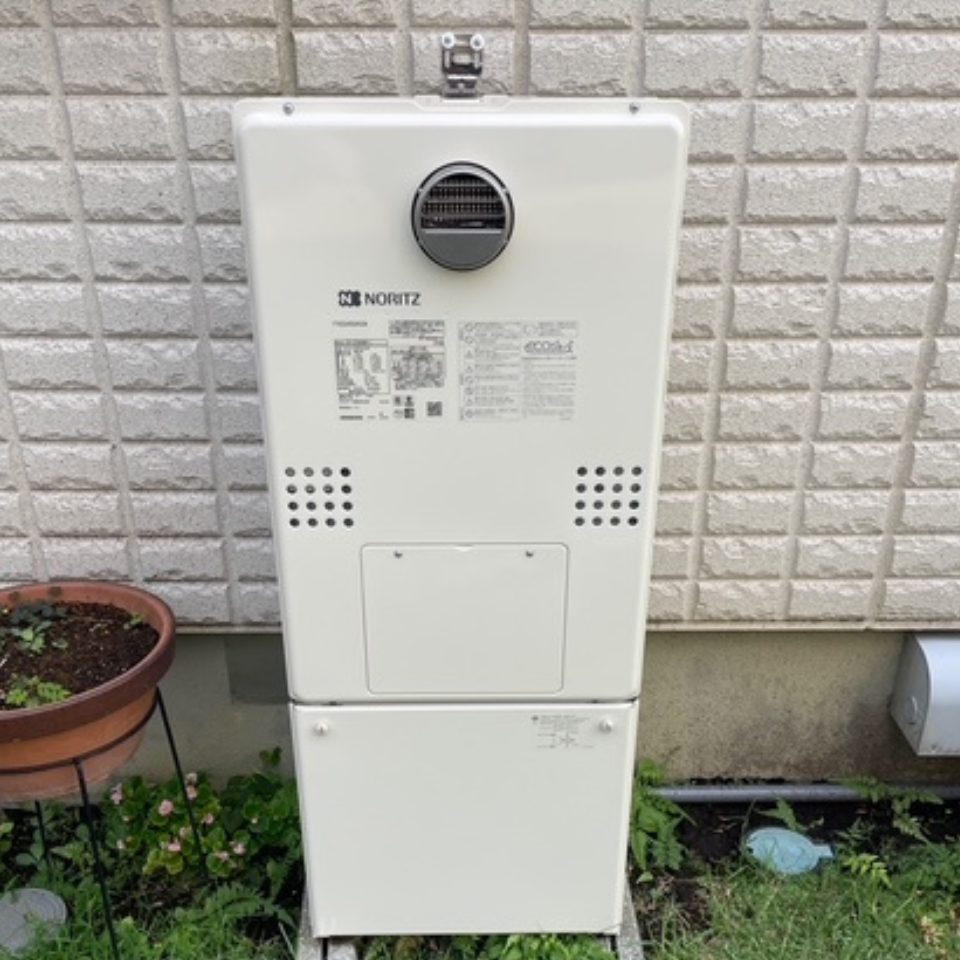 横浜市金沢区 H様 ノーリツ GTH-C2460AW3H-1 BL 給湯暖房給湯器 交換工事 交換後