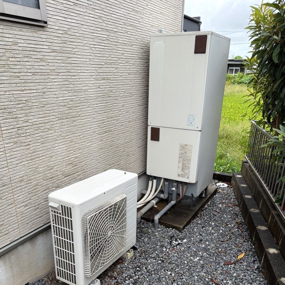福岡県久留米市 O様 三菱電機 SRT-S377U エコキュート交換工事 交換前