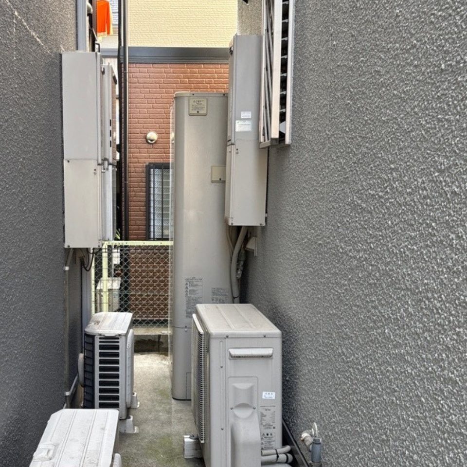 大阪府堺市 U様 三菱電機 SRT-S377UZ エコキュート交換工事 交換前