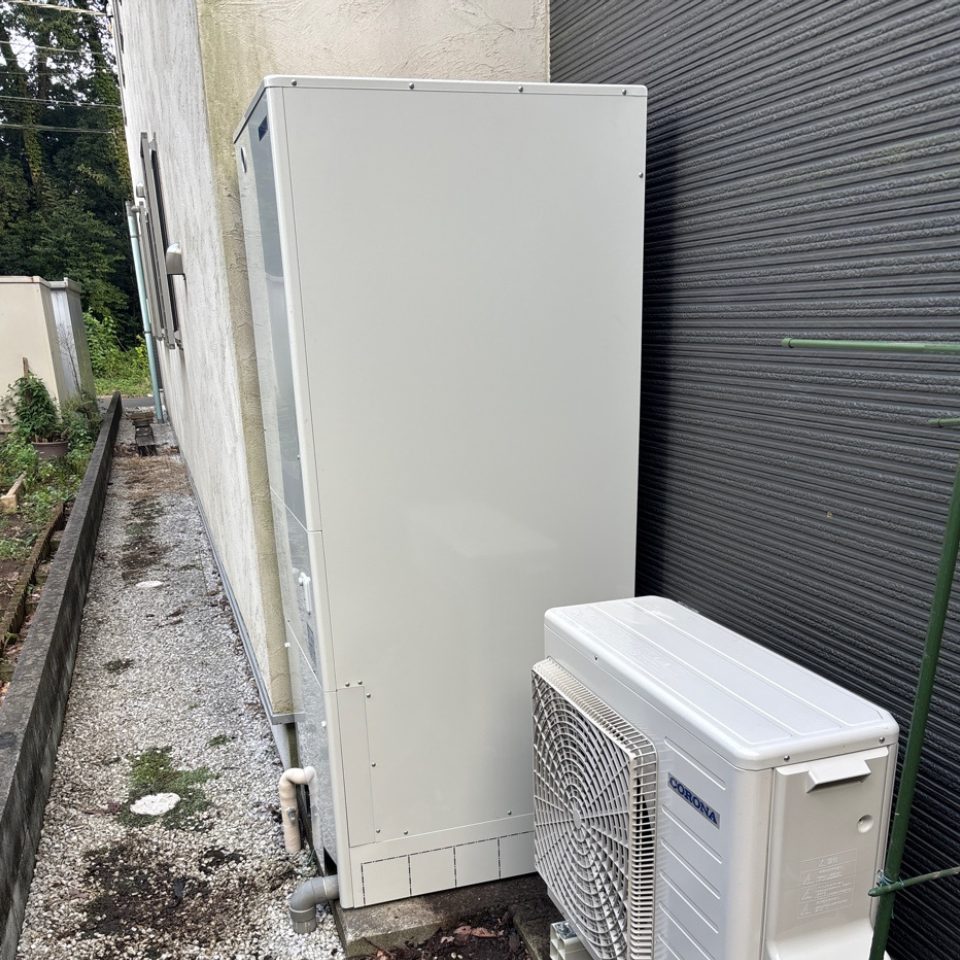 埼玉県日高市 F様 コロナ CHP-46AZ1 エコキュート交換工事 交換後