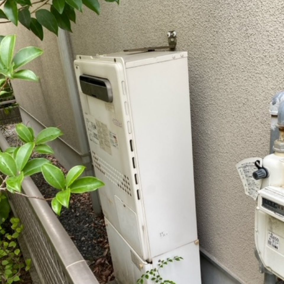 福岡市城南区 A様 ノーリツ GTH-C2460AW3H-1 BL 24号フルオート給湯暖房給湯器 交換工事 交換前