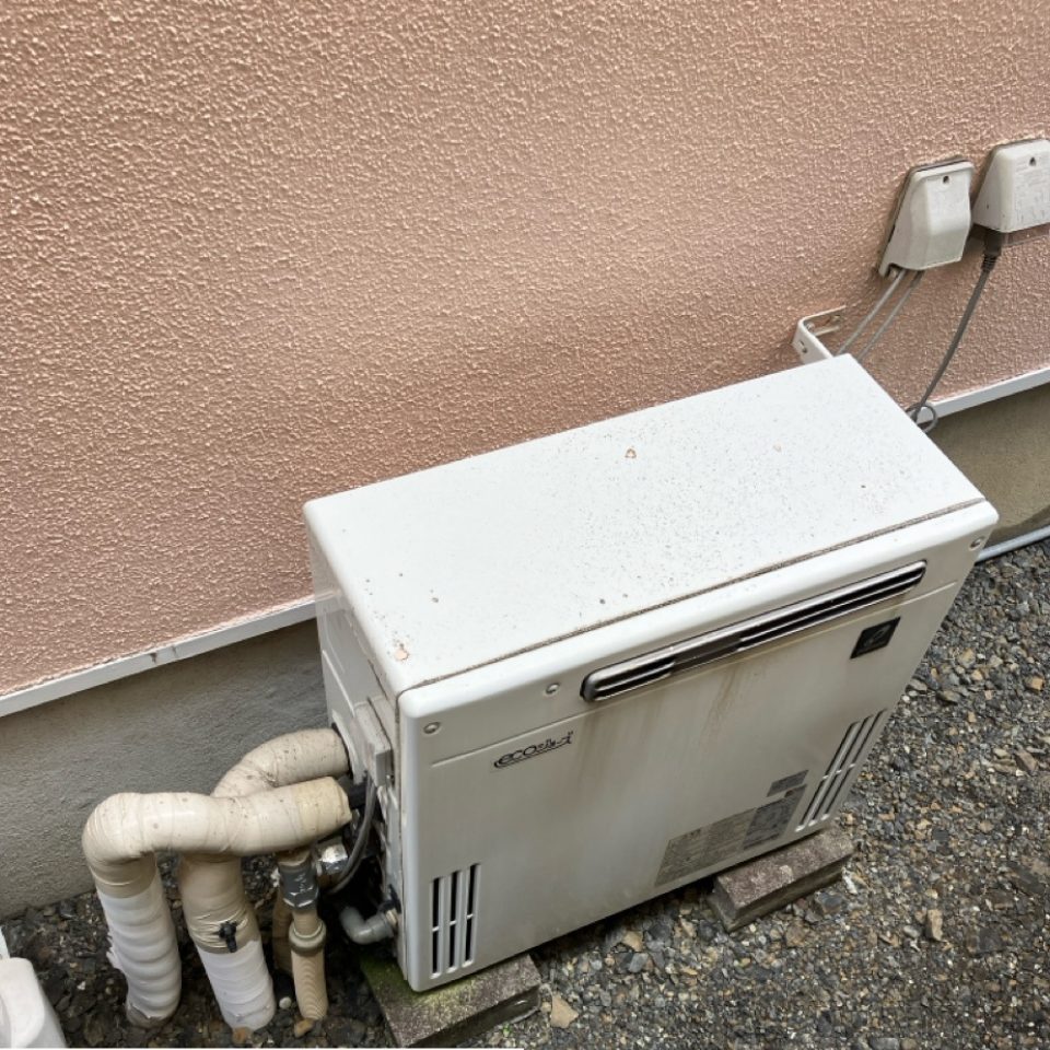 神奈川県相模原市 M様 ノーリツ GT-C2472SAR-1 BL エコジョーズ 交換工事 交換前