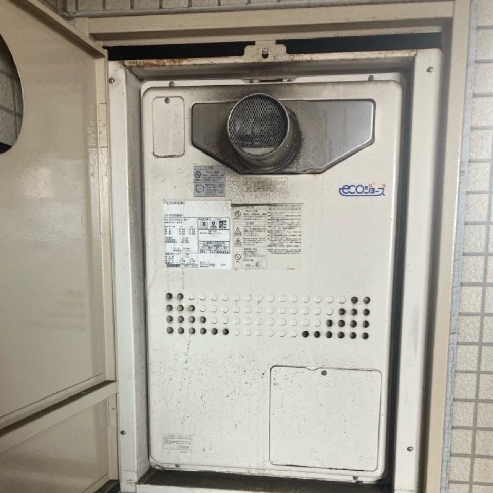 福岡県北九州市 N様 ノーリツ GTH-C2460SAW3H-T-1 BL 24号オート給湯暖房給湯器（エコジョーズ）交換工事 交換前