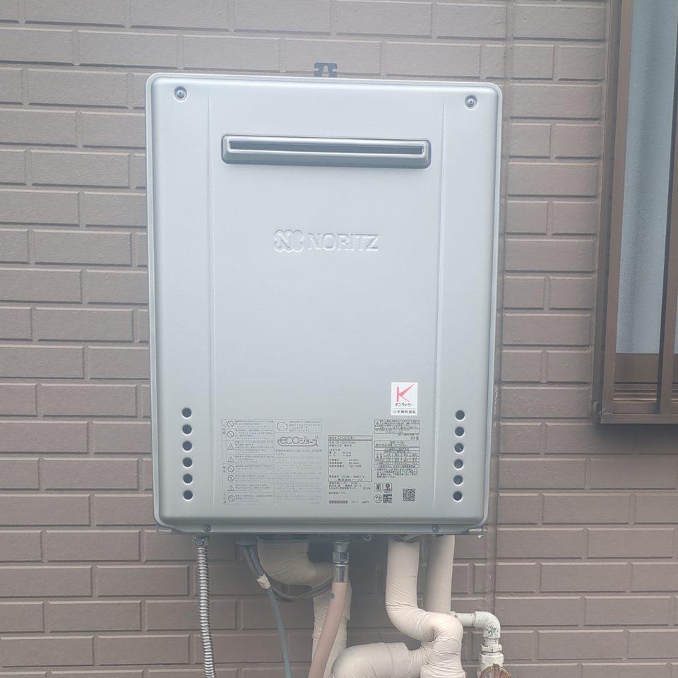 東京都あきる野市 S様 ノーリツ GT-C2472AW-1 BL フルオート追焚付給湯器（エコジョーズ）交換工事 交換後