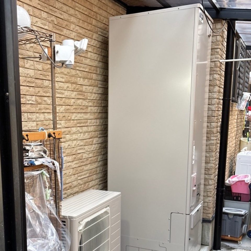 滋賀県米原市 S様 三菱電機 SRT-S467U 角型フルオートエコキュート 交換工事 交換後