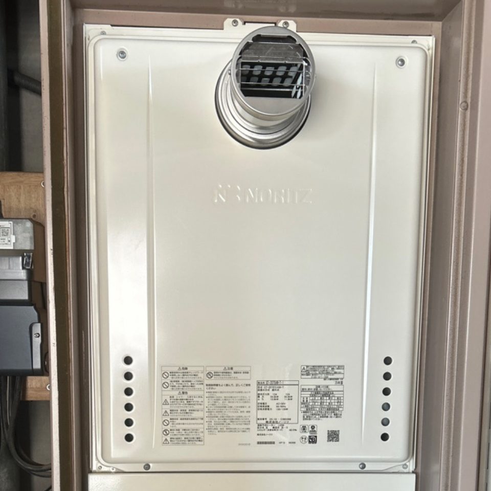 千葉県船橋市 I様 ノーリツ GT-2070AW-T-1 BL 20号フルオート追焚付給湯器 交換工事 交換後