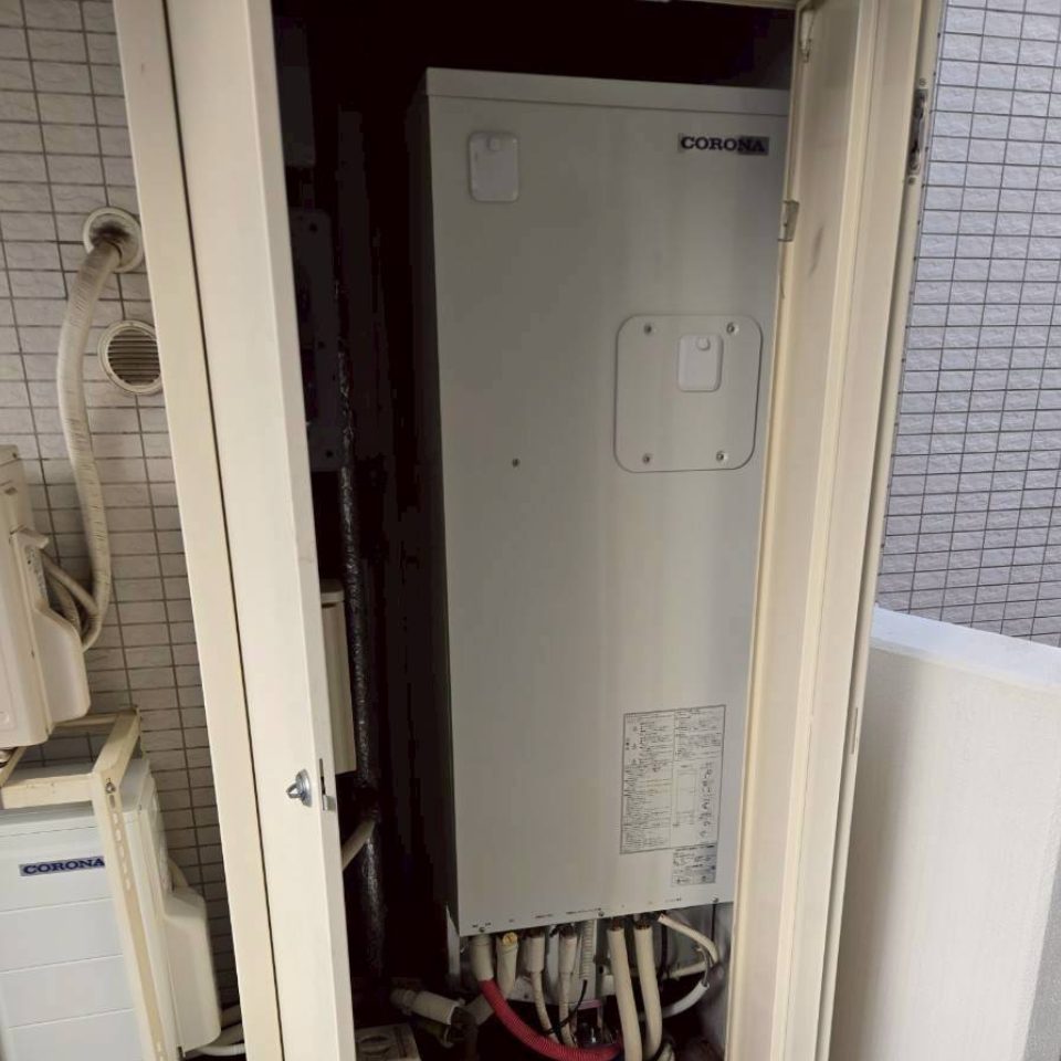 埼玉県所沢市 O様 コロナ CHP-S30AZ1-12 エコキュート交換工事 交換後