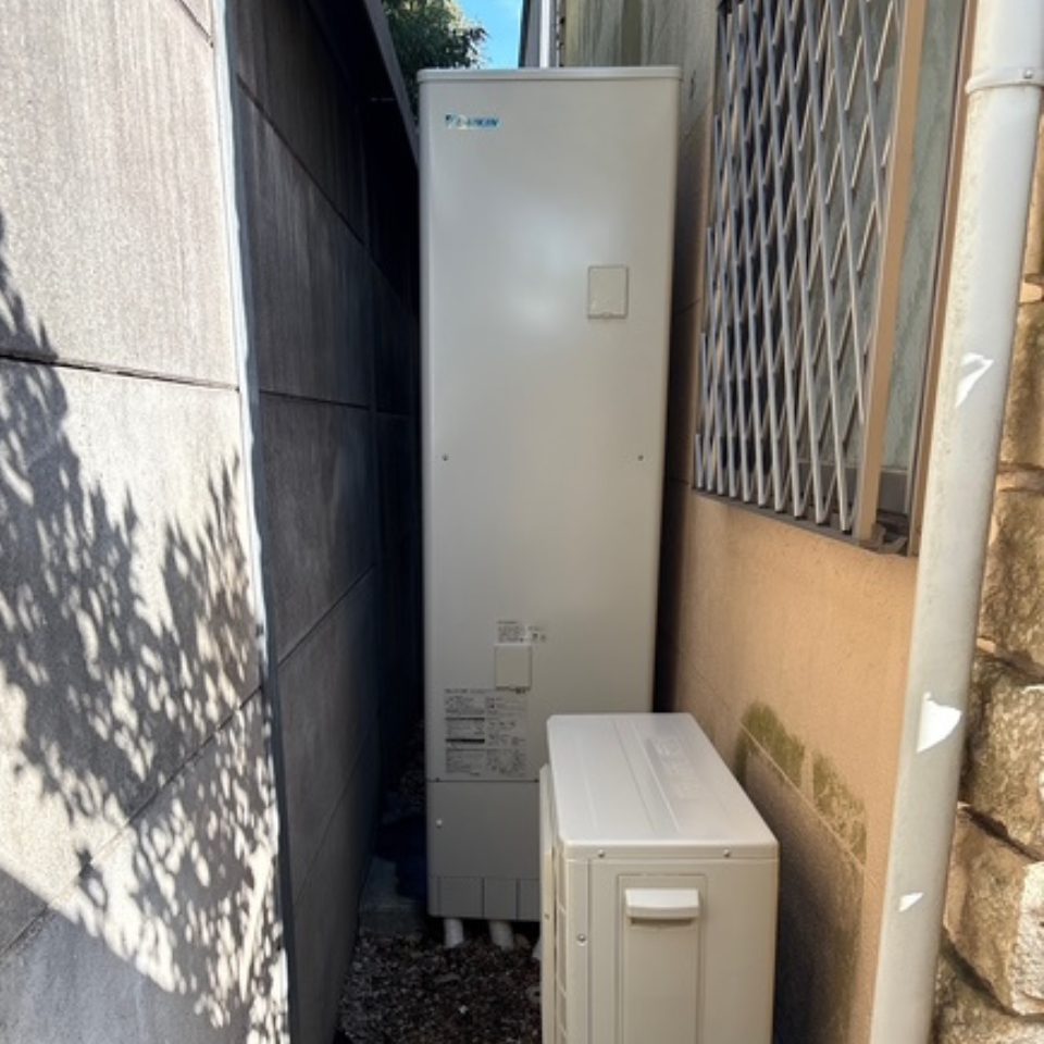千葉県佐倉市 K様 ダイキン EQX46ZFV エコキュート交換工事 交換後