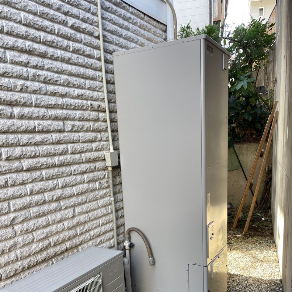 神奈川県相模原市 I様 三菱電機 SRT-S467U エコキュート 交換工事 交換後