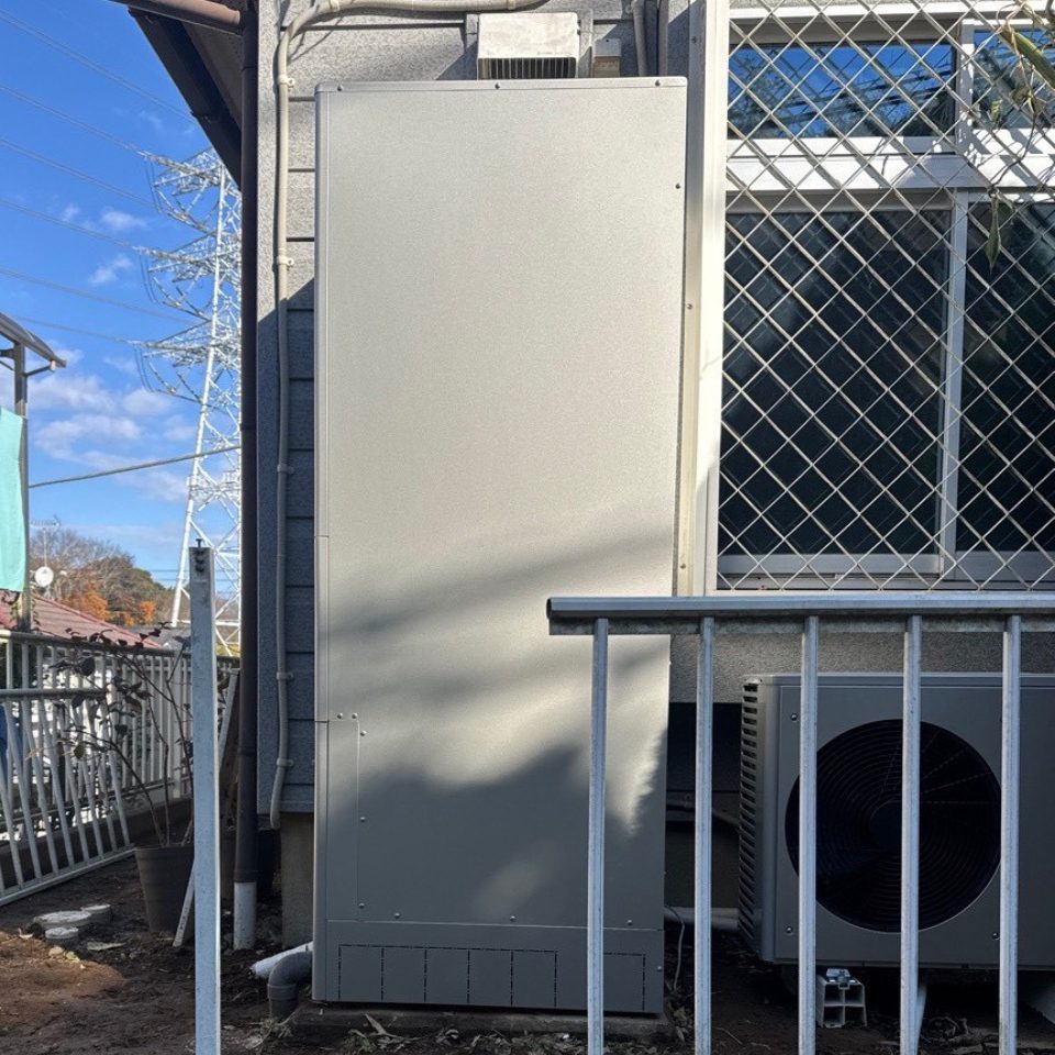 千葉市中央区 K様 コロナ CHP-ED37AZ1 エコキュート交換工事 交換後