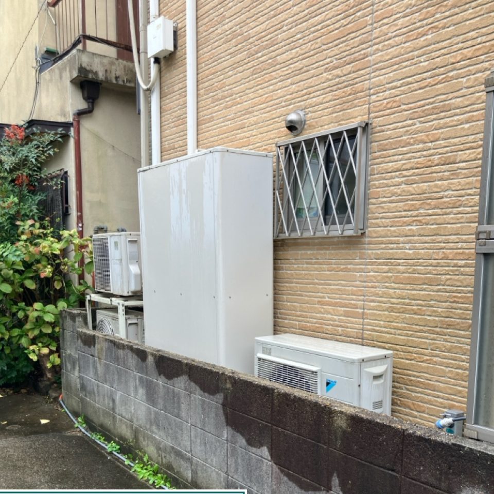 大阪府枚方市 T様 ダイキン EQA46ZFTV エコキュート交換工事 交換前