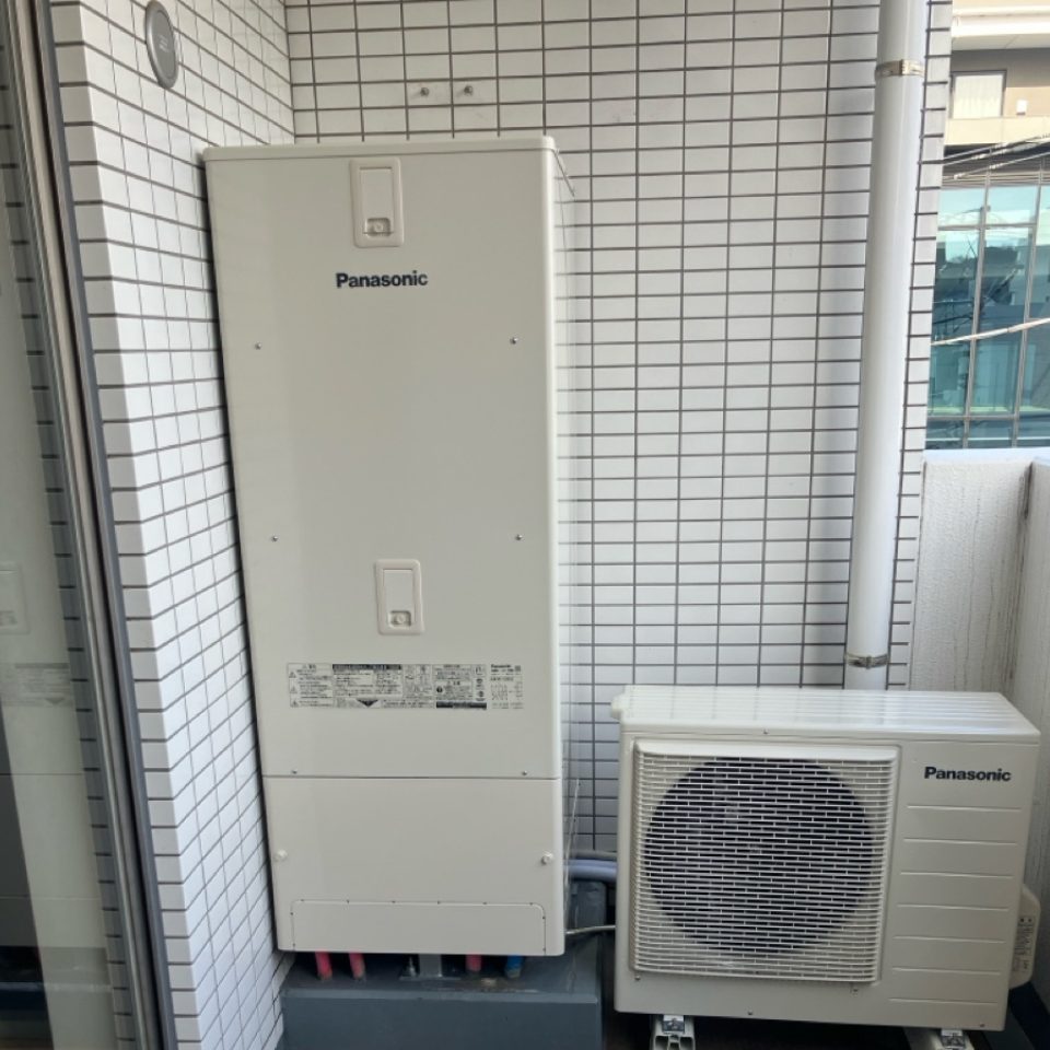 東京都多摩市 M様 パナソニック HE-C30LQS エコキュート交換工事 交換後