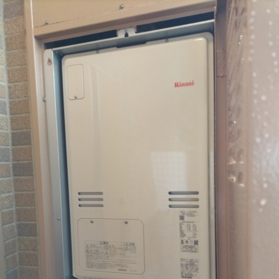 大阪府枚方市 F様 リンナイ RUFH-A2400AU2-3 給湯暖房機交換工事 交換後