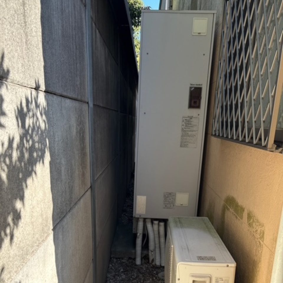 千葉県佐倉市 K様 ダイキン EQX46ZFV エコキュート交換工事 交換前