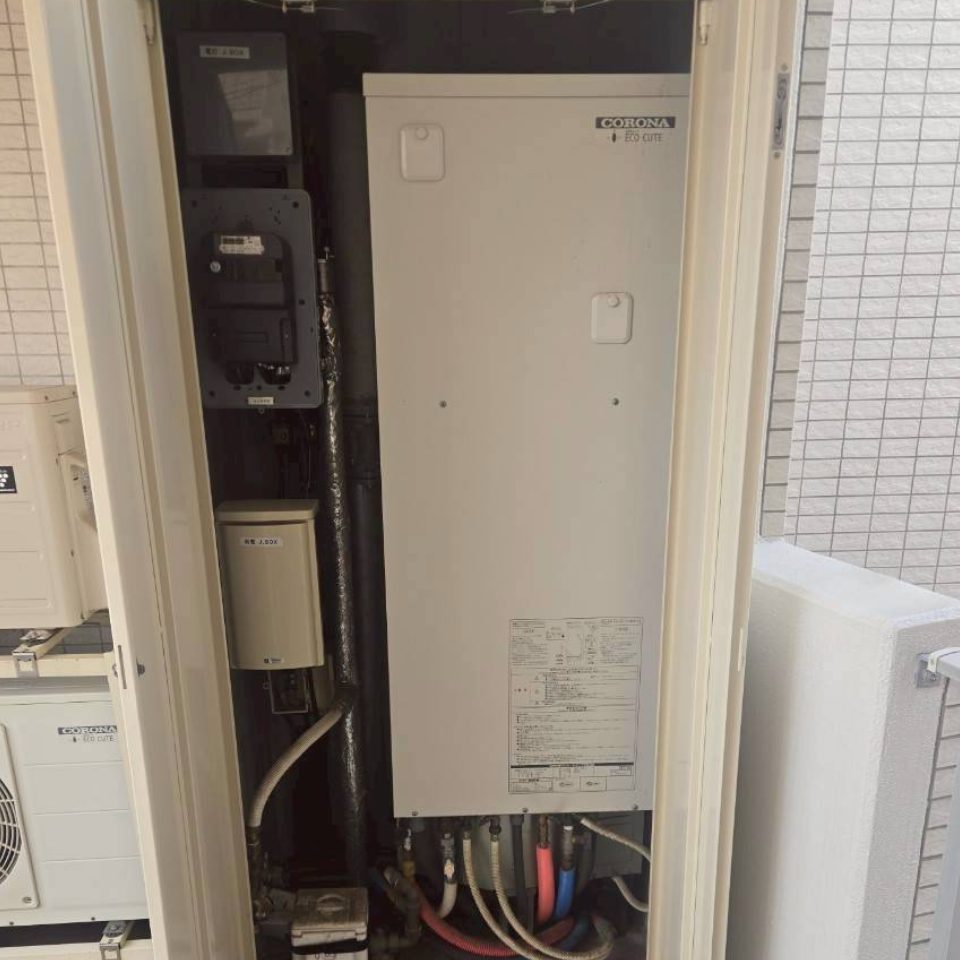 埼玉県所沢市 O様 コロナ CHP-S30AZ1-12 エコキュート交換工事 交換前