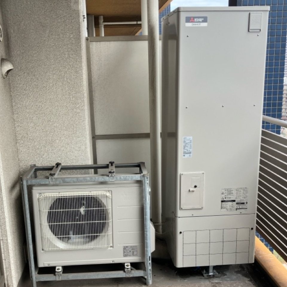 千葉市中央区 M様 三菱電機 SRT-W306D-BS2 エコキュート交換工事 交換後