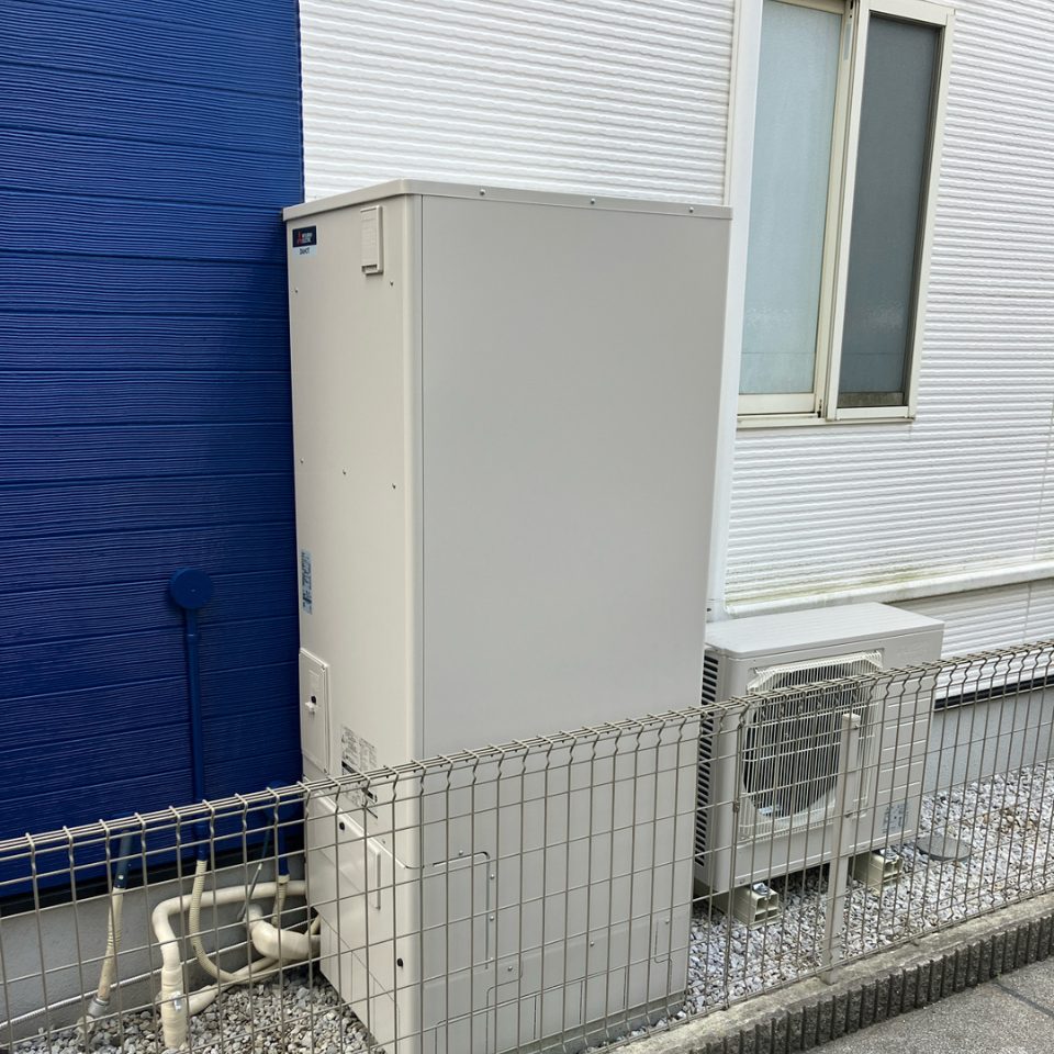 神奈川県大和市 T様 三菱電機 SRT-S377U エコキュート 交換工事 交換後