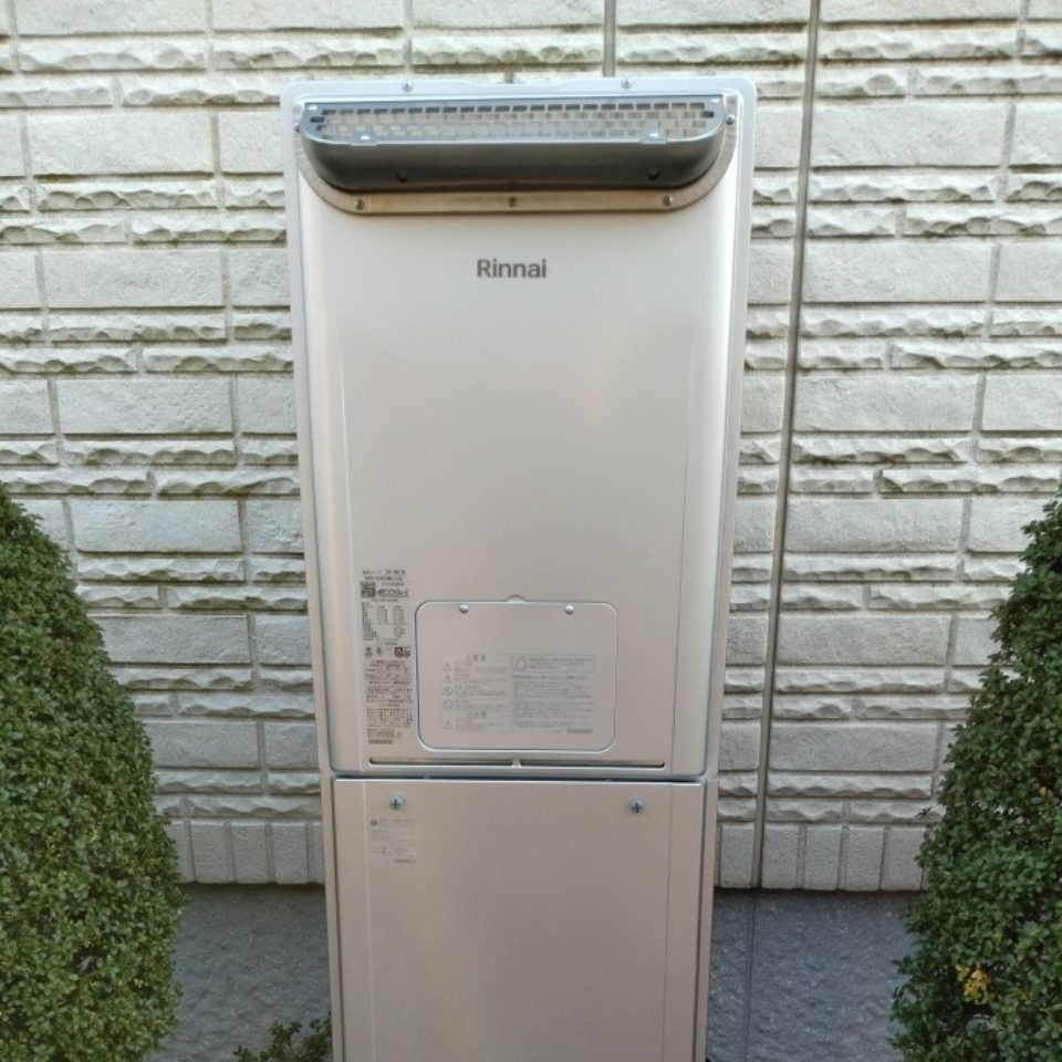 埼玉県越谷市 Y様 リンナイ RUFH-E2407AW2-3(A)  給湯器交換工事 交換後