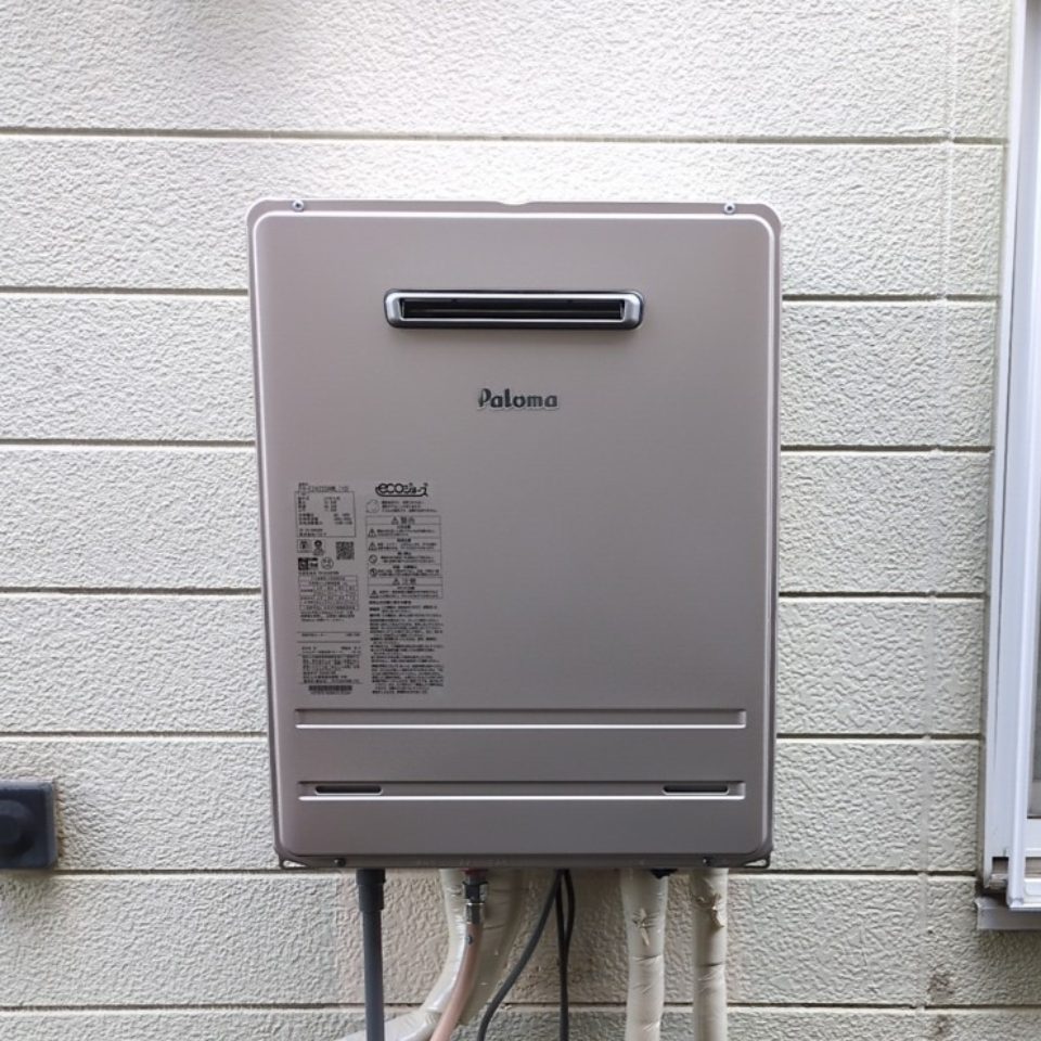 神奈川県横浜市 K様 パロマ FH-E2422SAWL 給湯器交換工事 交換後
