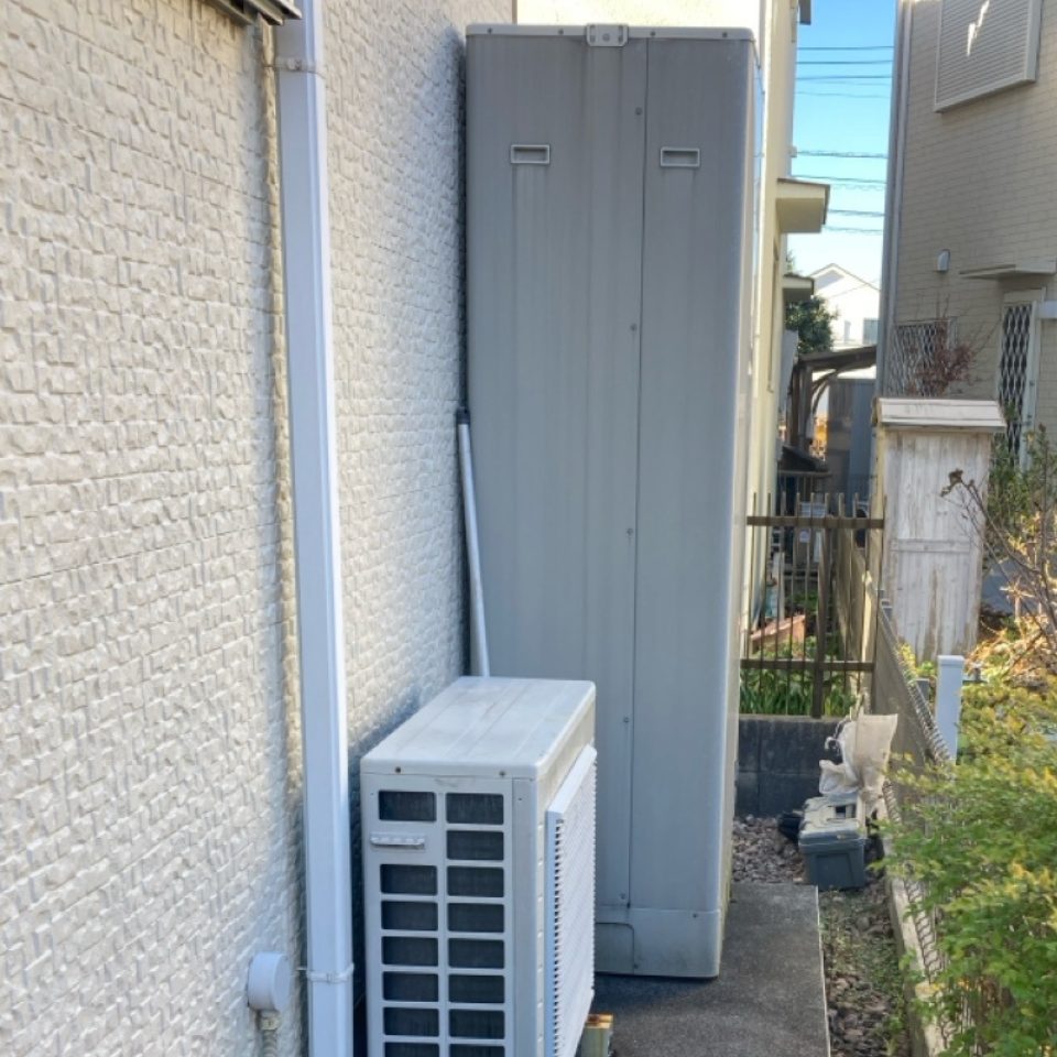 千葉県松戸市 A様 ダイキン EQN46ZFV エコキュート交換工事 交換前