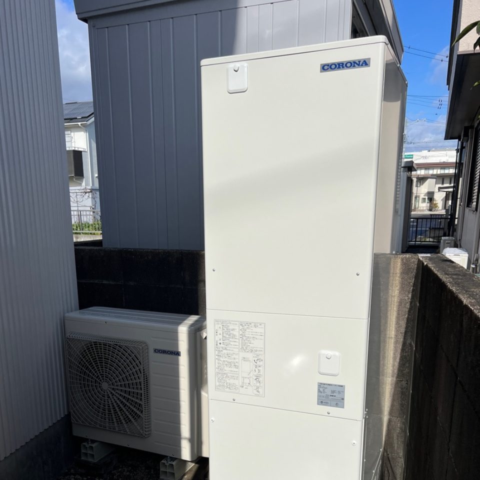 三重県鈴鹿市 H様 コロナ CHP-37AZ1 エコキュート交換工事 交換後