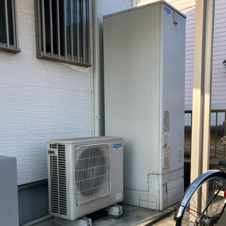 愛知県半田市 Y様 三菱電機 SRT-S467 エコキュート交換工事 交換前