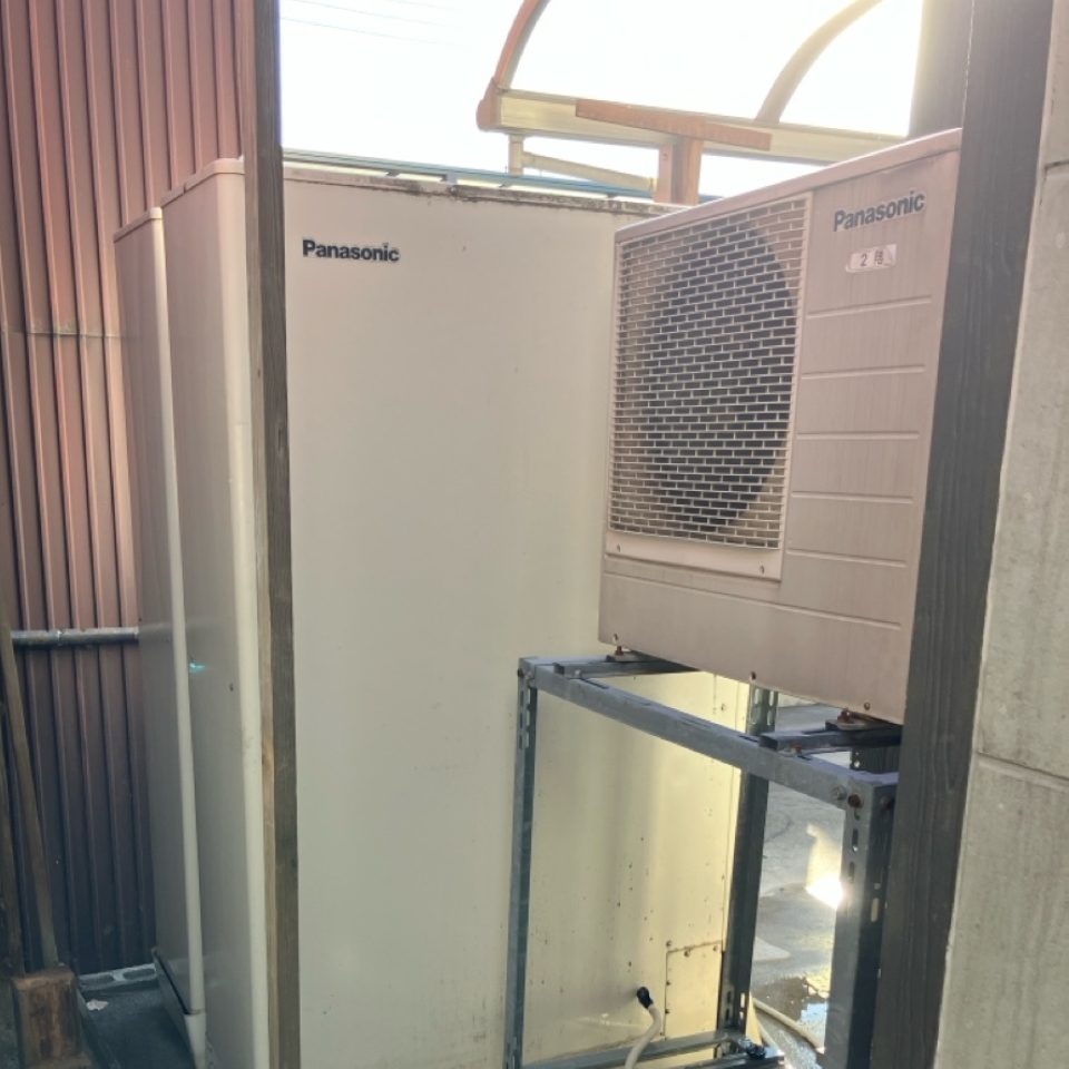 茨城県古河市 Y様 パナソニック HE-H46KQS エコキュート交換工事 交換前
