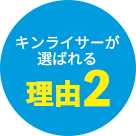 キンライサーが選ばれる理由2