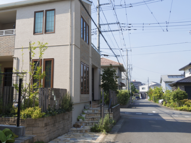 例）道路～敷地入口