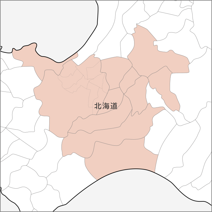 北海道対応エリアマップ