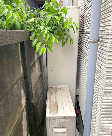 交換前